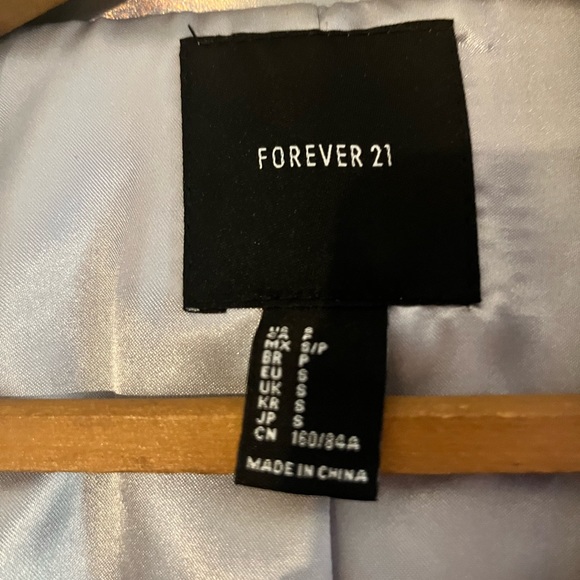 Fun holographic jacket from forever 21 - Picture 2 of 2
